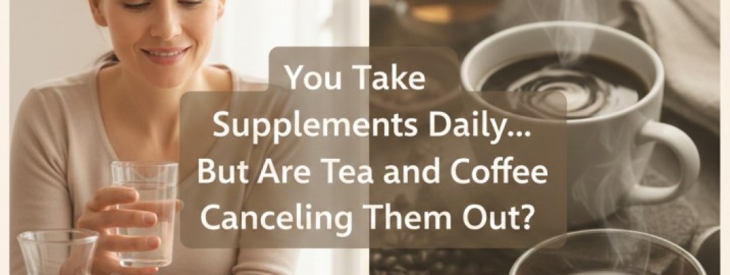 You Take Supplements Daily… But Are Tea and Coffee Canceling Them Out?