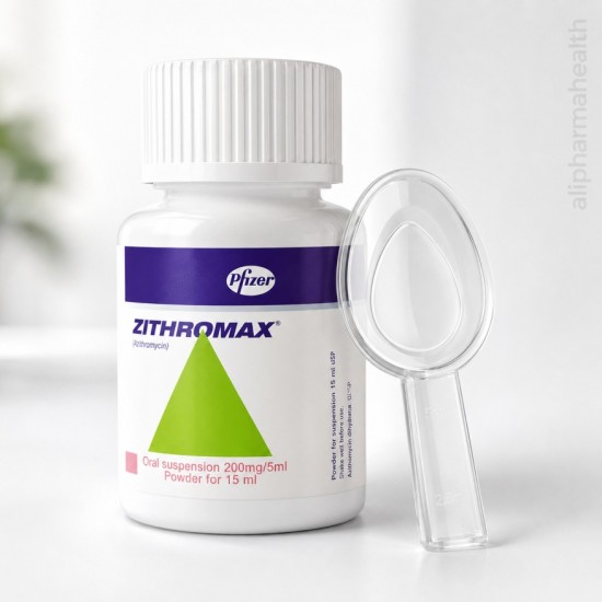 Zithromax Azithromycin 200 mg/5 mL Oral Suspension – Antibiotic Zithromax Azithromycin 200 mg/5 mL Oral Suspension – Antibiotic
