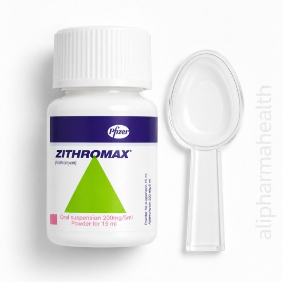 Zithromax Azithromycin 200 mg/5 mL Oral Suspension – Antibiotic Zithromax Azithromycin 200 mg/5 mL Oral Suspension – Antibiotic